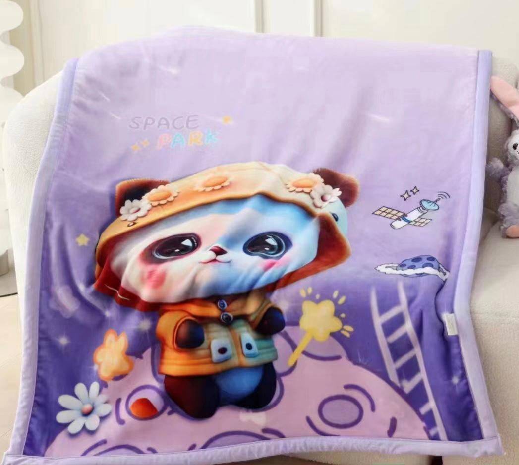 Baby Printed Flannel Gift Blanket