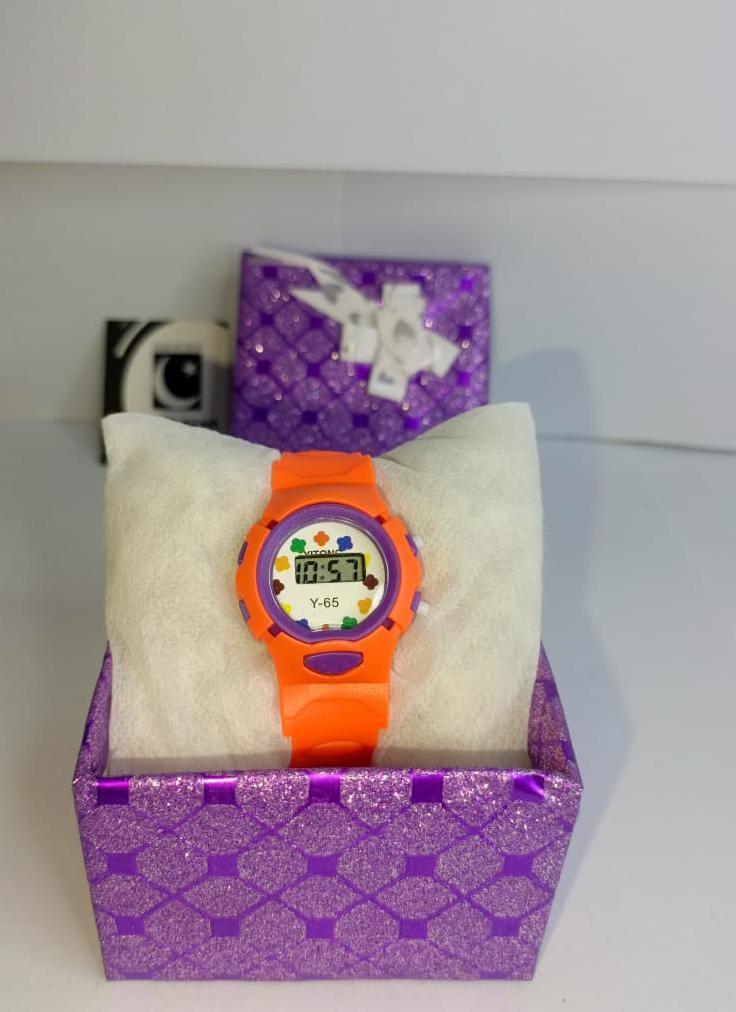 Kids Digital Watch 1 Pc Plain Design