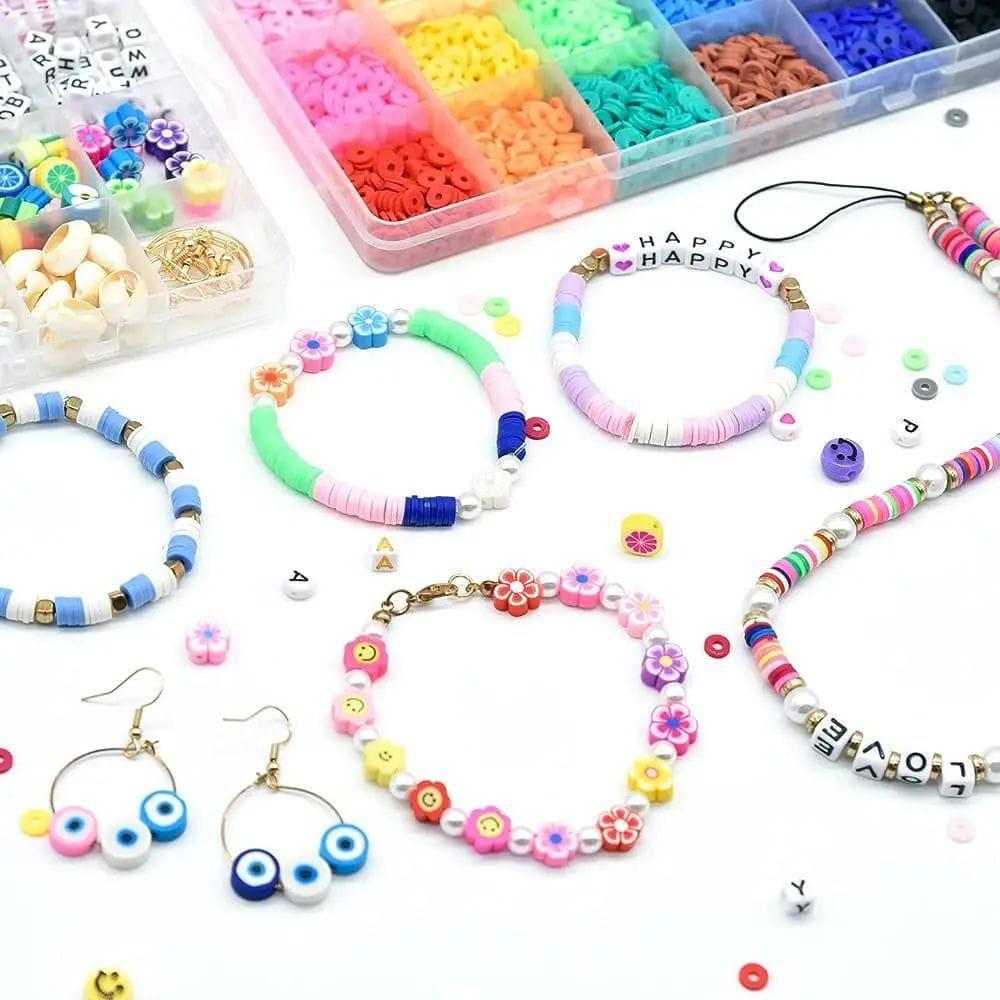 Colorful Beaded Diy jewelry Set