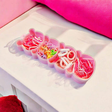 20 Pc Printed Hair Ties For Kids Casual Multicolor Accessories