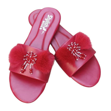 Women Synthetic Cat Chappal 1 Pair