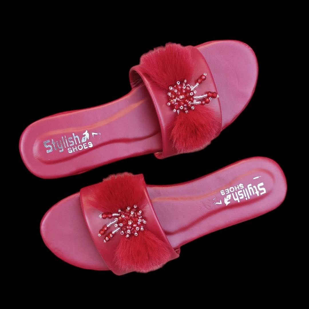 Women Synthetic Cat Chappal 1 Pair