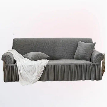 3 Seater Mesh Plain Sofa Cover