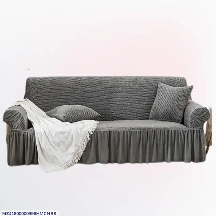 3 Seater Mesh Plain Sofa Cover