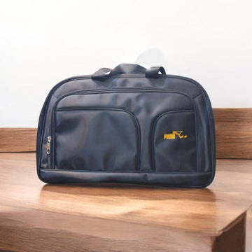 1 Pc Traveling Hand Carry Duffle Bag Black Nylon