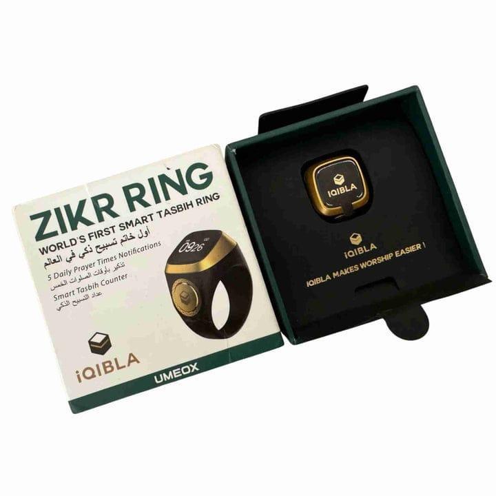 World First Smart Digital Tasbih Zikr Ring