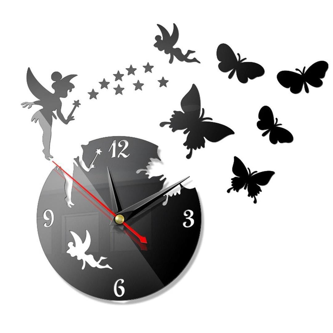 Charming Fairy Design Analogue Wall Clock