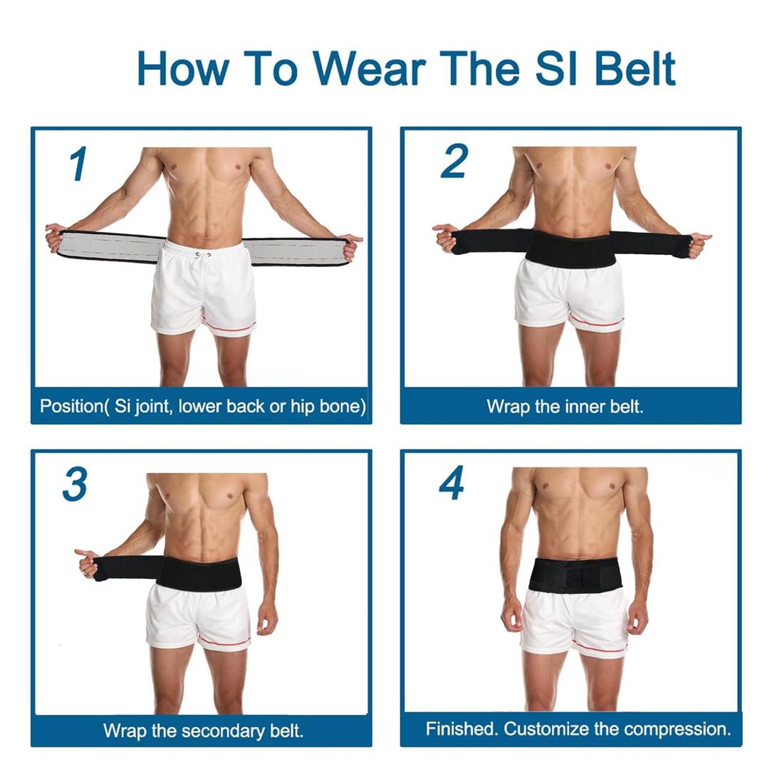 Easy To Install And Remove Back Sport Belt