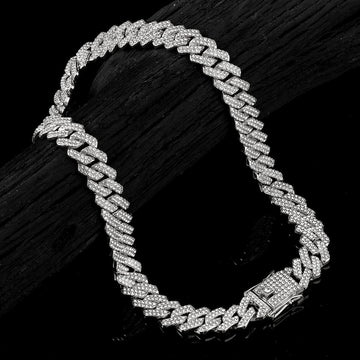 Stylish Silver Multi Layered Stainless Steel Chain 1 Pc